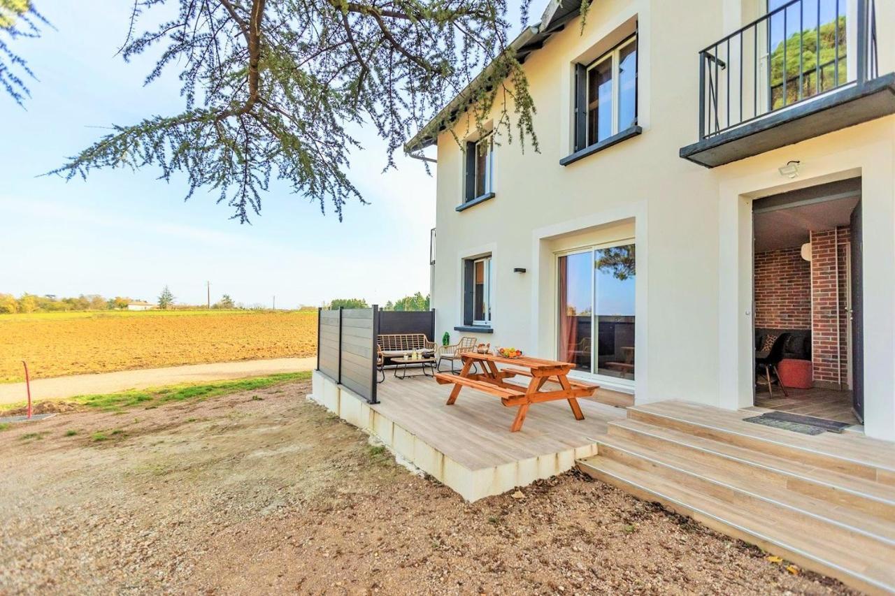 Le Cottage Duo Vigne Rouge Sauna Gaillac Entre Albi-Toulouse & Les Cottages Du Tarn Brens  Exteriör bild