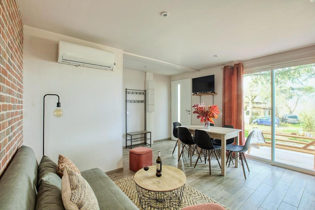 Le Cottage Duo Vigne Rouge Sauna Gaillac Entre Albi-Toulouse & Les Cottages Du Tarn Brens  Exteriör bild