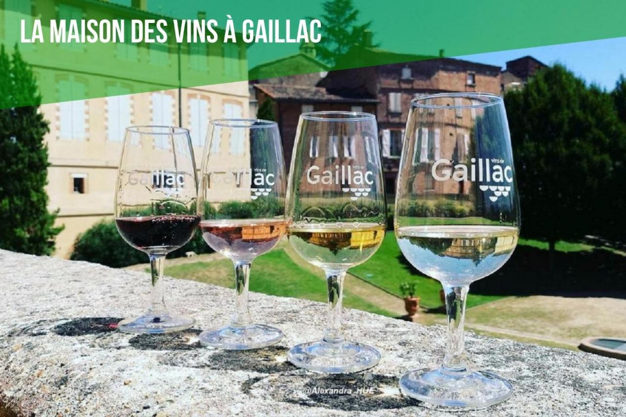 Le Cottage Duo Vigne Rouge Sauna Gaillac Entre Albi-Toulouse & Les Cottages Du Tarn Brens  Exteriör bild