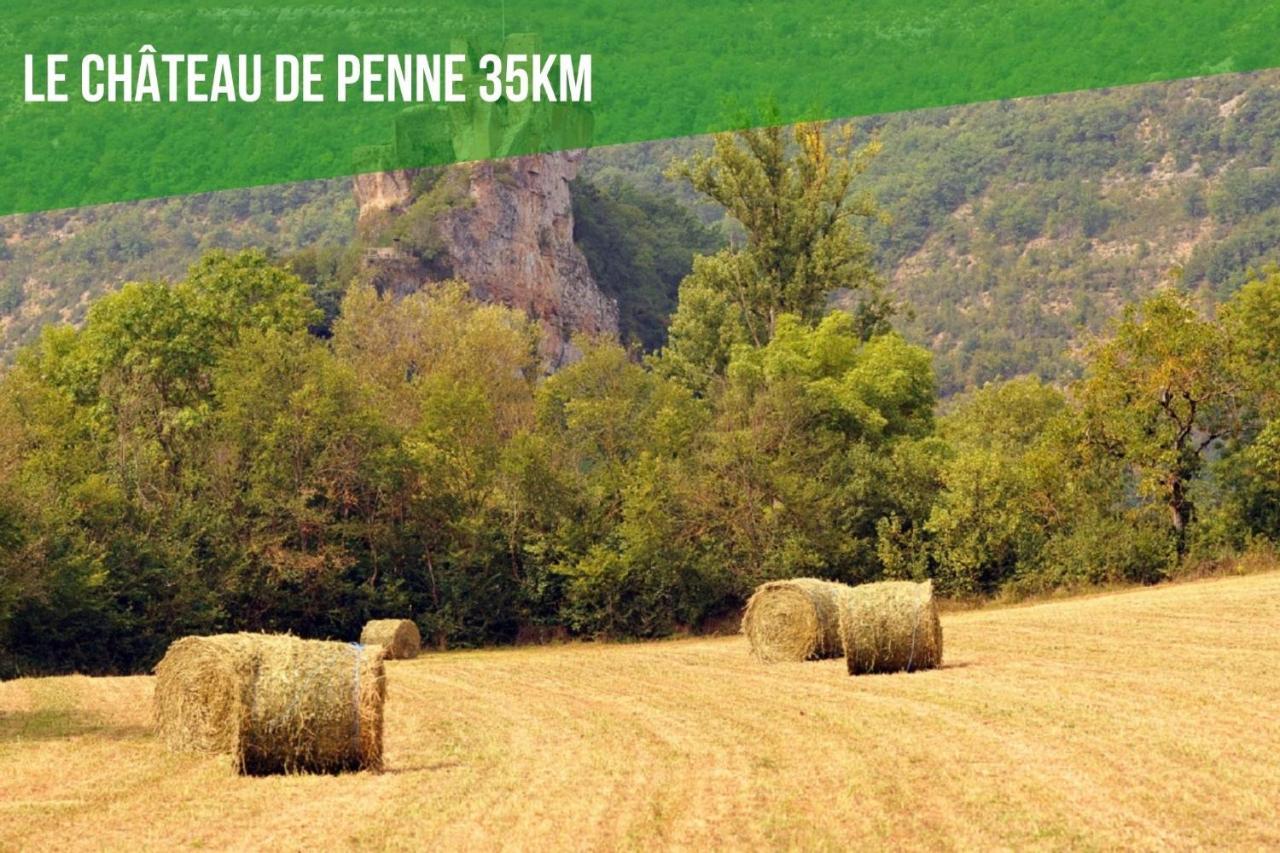 Le Cottage Duo Vigne Rouge Sauna Gaillac Entre Albi-Toulouse & Les Cottages Du Tarn Brens  Exteriör bild