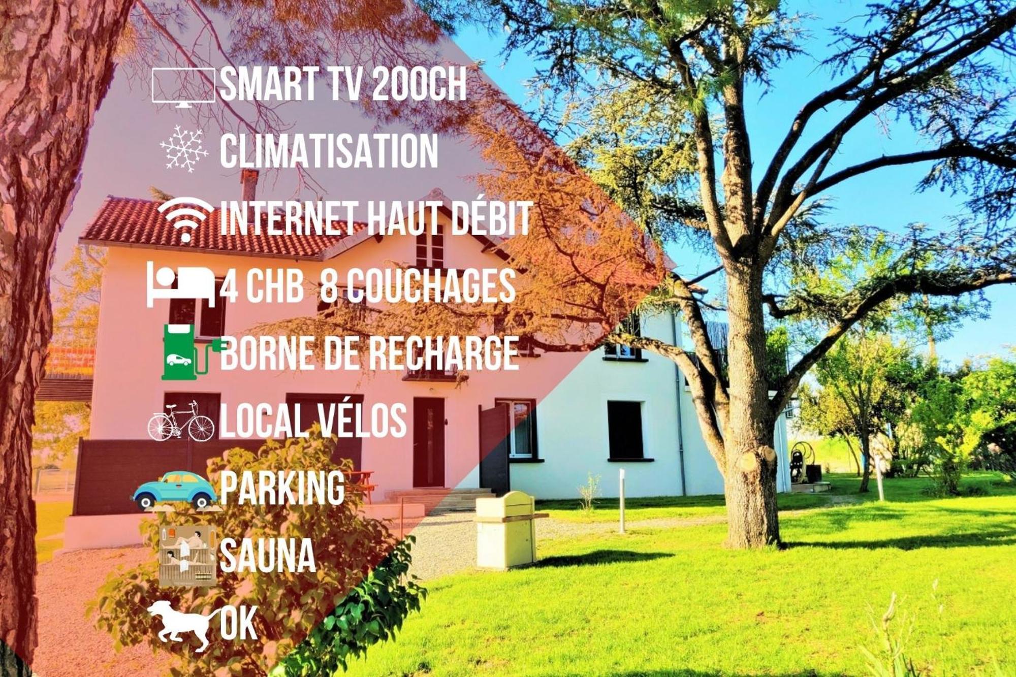 Le Cottage Duo Vigne Rouge Sauna Gaillac Entre Albi-Toulouse & Les Cottages Du Tarn Brens  Exteriör bild